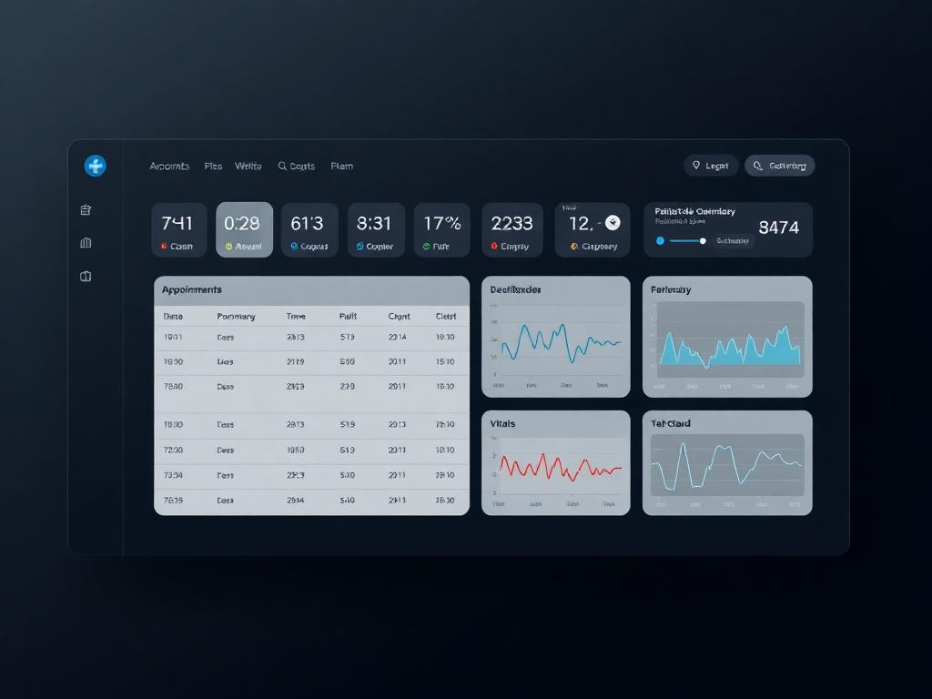 Mockup do Sistema clínico