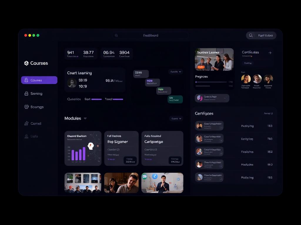 Mockup do Plataforma educacional